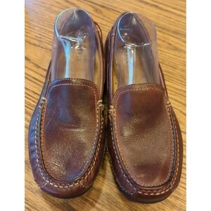 GH Bass Premium Collection Men's Driving Loafers. 9 M Brown‎ Leather